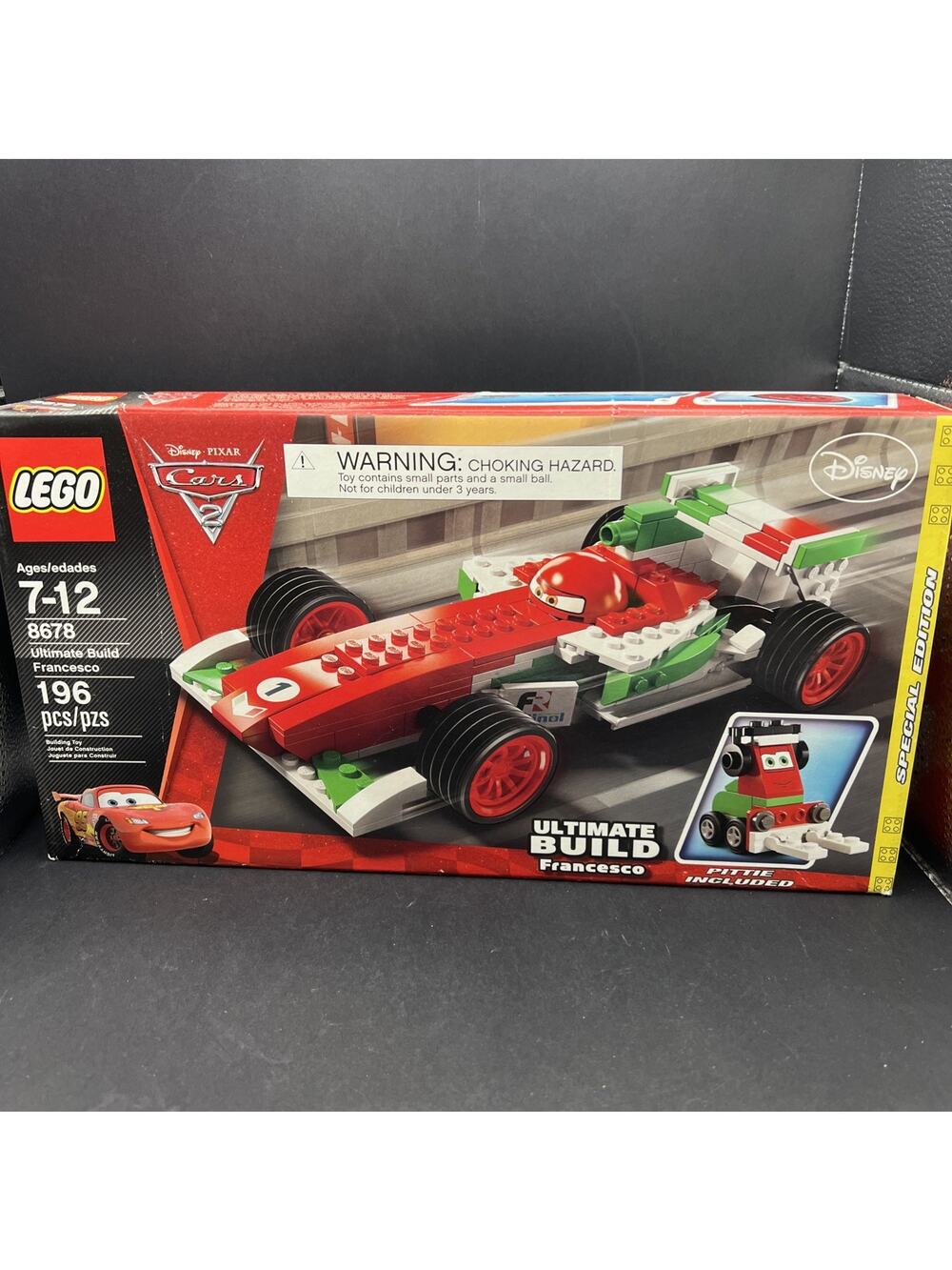 LEGO Special Edition Disney Pixar Cars 2 Ultimate Build Francesco 8678 New READ
